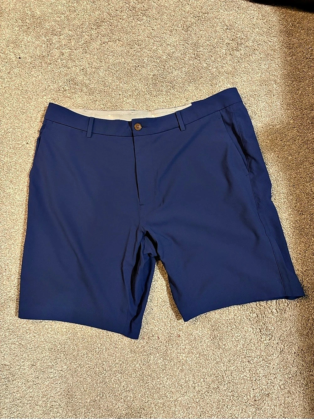 B. DRADDY Zac Short Men's Blue Flat Front Shorts Size 36 Like New